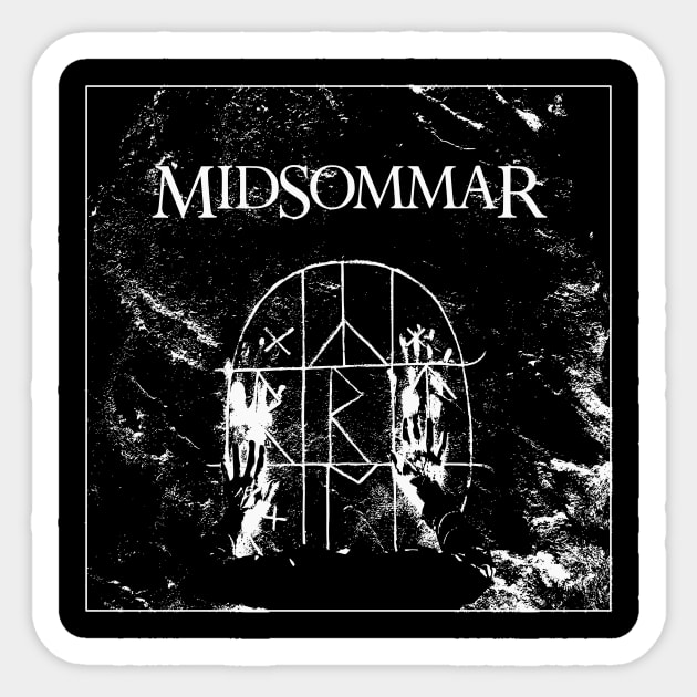 Midsommar (ᛈᛒ) Sticker by amon_tees